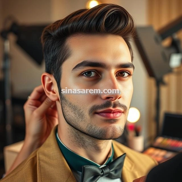 گریم داماد ویژه مراسم های شب عروسی در مشهد سعد آباد